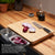 Bamboo Chopping Board with Storage Pots