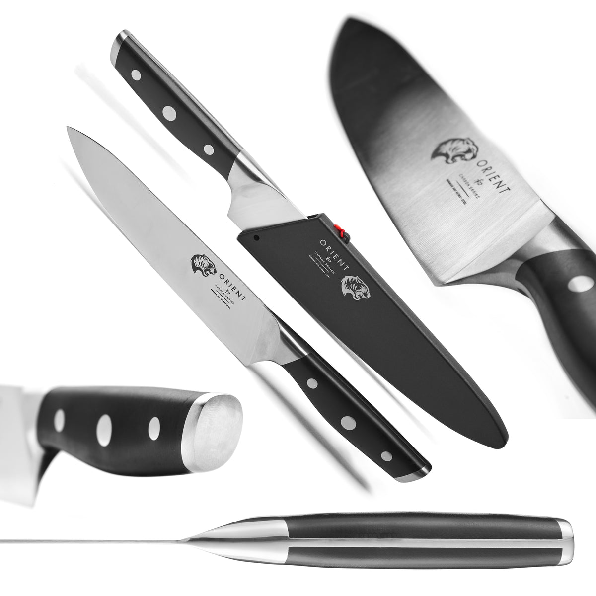 Joyjolt 8” Chef Knife, High Carbon X50 German Steel Kitchen Knife