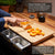Bamboo Chopping Board with Storage Pots
