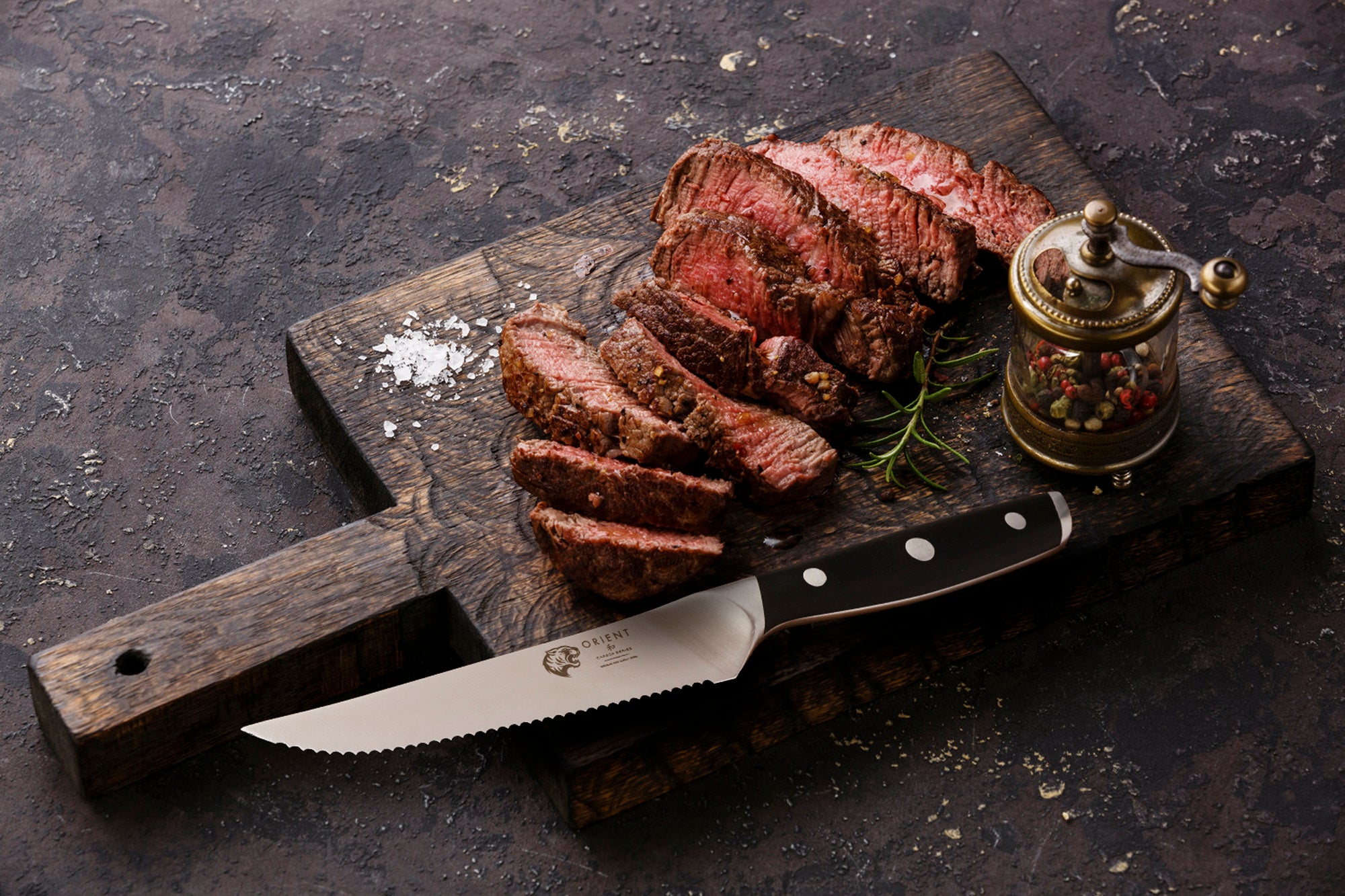  Bright Hobby Steak Knives - 5 Inches Steak Knives Set