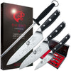 4 Piece Knife and Steel Set - Carbon Series