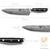 damascus classic chef knife dimensions