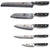 orient knives 5 pieces eastern set